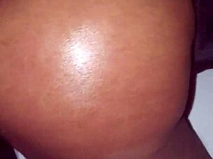 Big cock slams juicy ebony ass doggystyle relentlessly