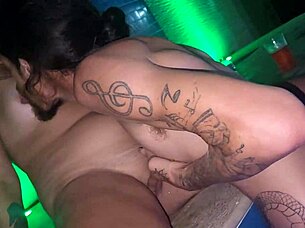 got mouthfuls of cum several times outdoors flashing