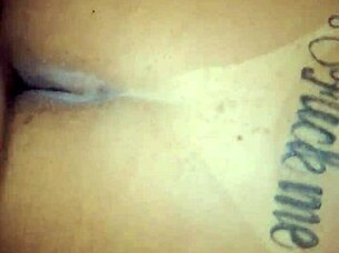 mulata marybombom's fat pussy creampied so full she might get knocked up!