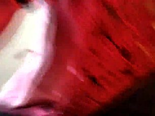 Mature slut sucks dick in red satin negligee ponytail?