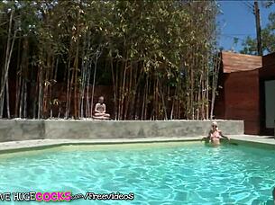 Reality Kings Halle Von Hot Natural Tits Cumshot Promo