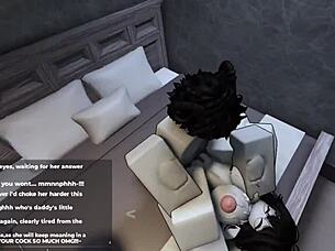 Roblox Punishes Cute Ass for Keeping Me Waiting Long