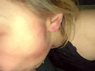 my girlfriend got so horny home alone she called for sloppy deepthroat