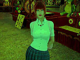 double homework date with cute redhead johanna 😘📚