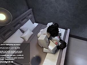 Roblox Punishes Cute Ass for Keeping Me Waiting Long