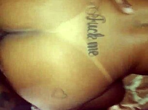 mulata marybombom's fat pussy creampied so full she might get knocked up!