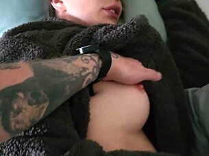 Woke up feeling cock deep in tight pussy!