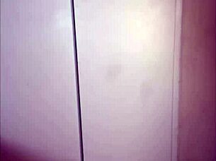 Pregnant babe pleasures herself with toys intimately