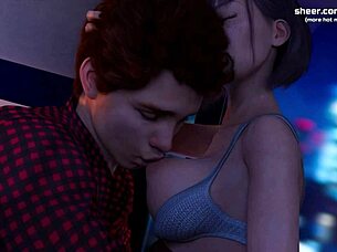 Petite virgin tries first anal blowjob tight ass creampied Santa County