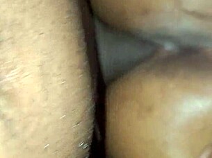 mulata marybombom's fat pussy creampied so full she might get knocked up!