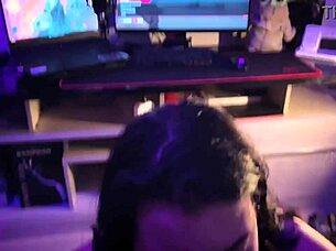 roommate wants facial and all-night pounding after gaming