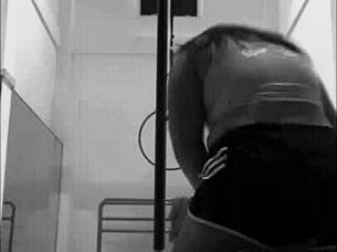 Pinay Strips Heels Off While Pole Dancing And Aerial Hoops