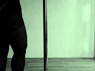 Pinay Strips Heels Off While Pole Dancing And Aerial Hoops