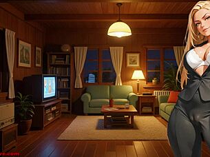 mafia boss femdom joi edges you in voiced hentai animation