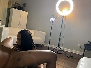 Mini Stallion Rides Rome Majors' Thick Cock