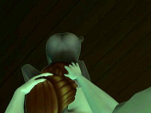 glasses neighbor visits for steamy fun