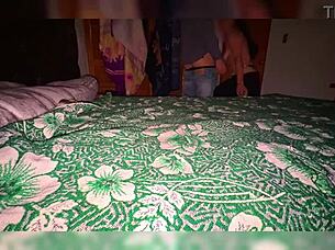 divorced mexican milf fucks young guy after drinks homemade