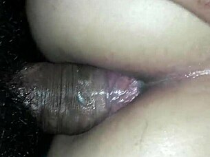 Skinny latina pov anal creampie as big ass begs for cum inside