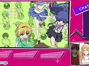 kira reacts wildly to extreme bukkake from super horny guys