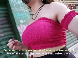 slut swallows strangers' cum kisses cuck at gloryhole