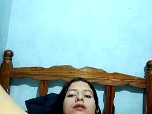 amateur latina babe masturbates natural tits solo homemade dare