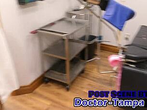 Dr Tampa, fuck nurse Mya tits for cash?