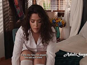 Curvy redhead babe roleplays bully domination for twisted closure