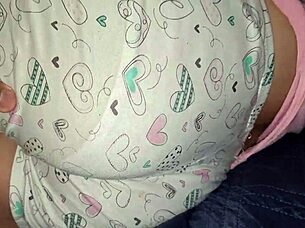 hijastra begs for tight creampie fuck first time