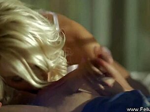 Hey, ready for this stunning erotic blowjob with a messy finish?