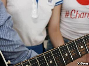 X-Sensual Jessica Lincoln Sofy Soul Shaved Pussy Love Lick Ride