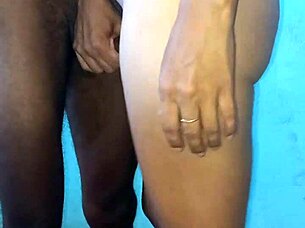 guy offers busty latina wife as bbc cum dump vessel