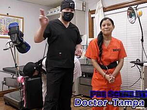 Dr Tampa, fuck nurse Mya tits for cash?