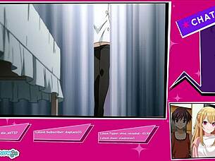 kira reacts wildly to extreme bukkake from super horny guys