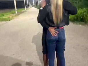 wife teases single guy into bareback frenzy with hot rubbing