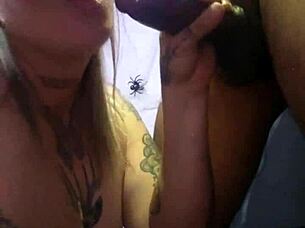 halloween elf girlfriend deepthroats black cock sloppy homemade?