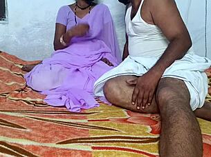 desi hot wife gets her shaved pussy eaten close up homemade