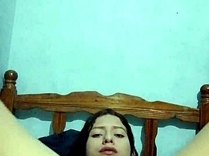 amateur latina babe masturbates natural tits solo homemade dare