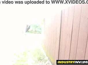 blondie esmi lee slurps bbc outdoors 😍💦 industryinvaders special!