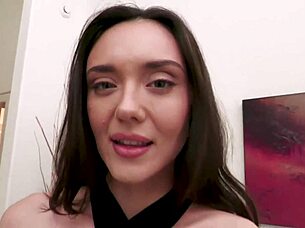 ride my big cock anally, says busty catherine knight teasingly?