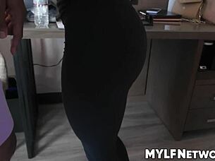 Kim K Bent Over by Ray J's Huge BBC Stretching Her Pussy Missionary