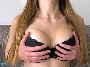 Stockinged Beauty Mutual Masturbation Cumshot Passion Programmerswife