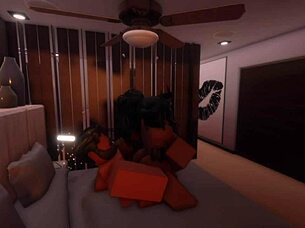 i'm slamming this ponytail babe's big tits with my monster cock roughly