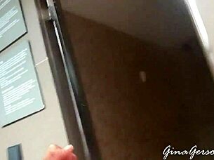 skinny blonde teen strips clothes on barcelona webcam trip