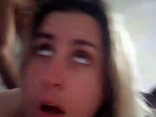 her bouncing ass gets licked and fucked deep