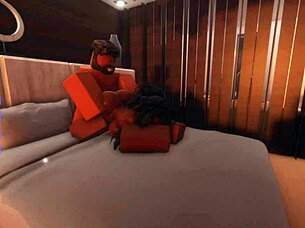 i'm slamming this ponytail babe's big tits with my monster cock roughly