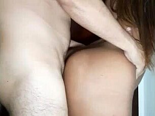 Petite Ass Takes Monster Cock Creampie in Amateur Heat