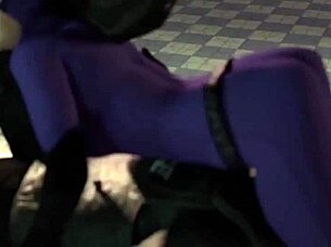 black cat crushes rusk joel in headscissor