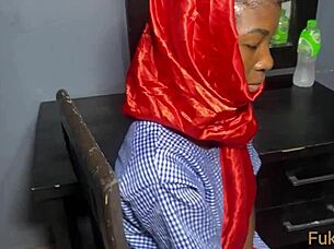 Petite teen 18+ sneaks my monster BBC pounding at work now