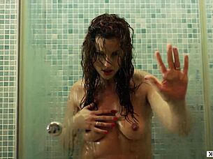 REINA PORNERO'S Explosive Sexual Shower Sensation!