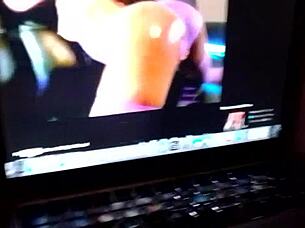 richard banks' steamy lesbian muff diving session